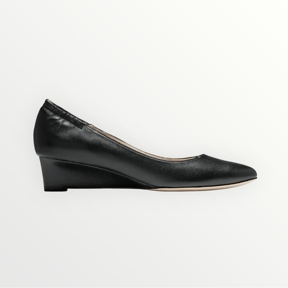Cole Haan Shoes - Cole Haan Kathryn Wedge Pump Shoes | Women’s Size 7B | Black Leather